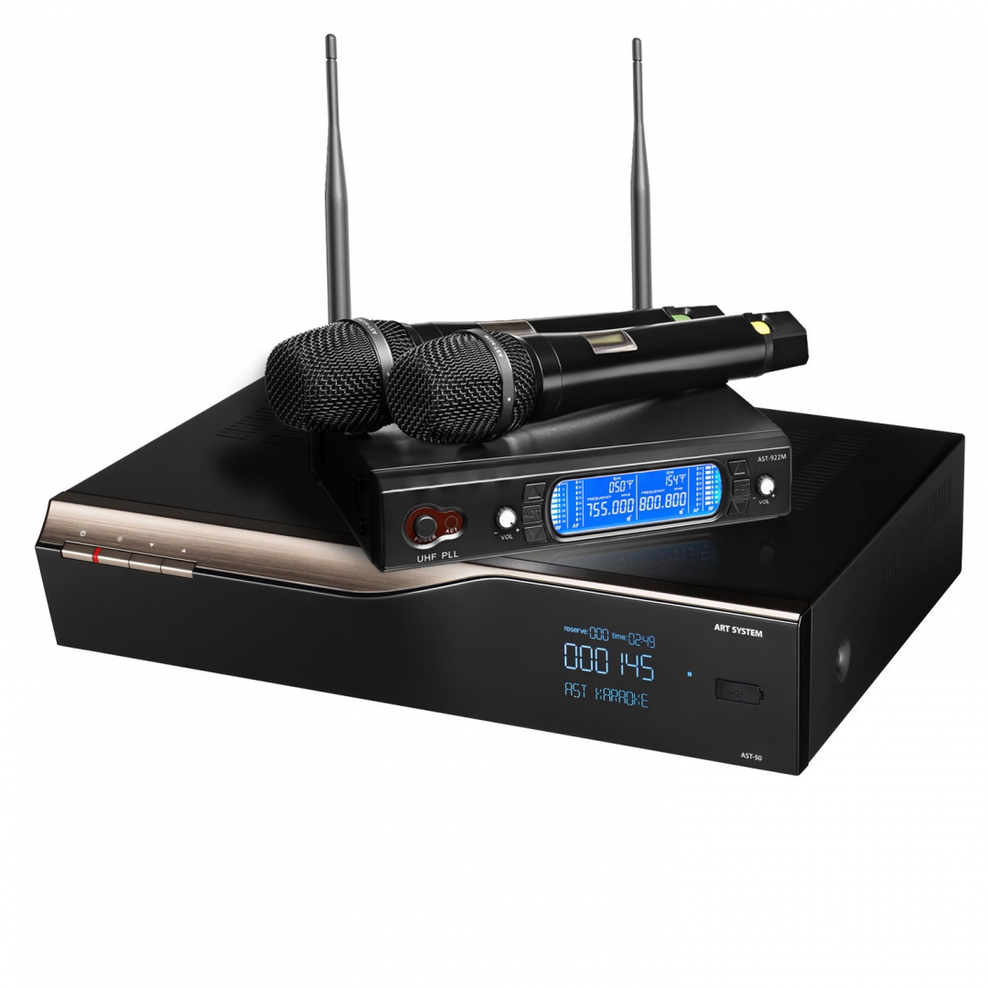 караоке-комплект AST-50 c микрофонами в Тюмени