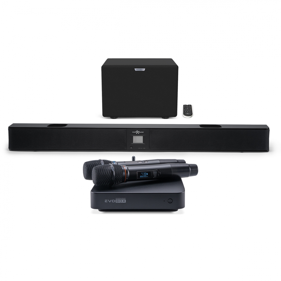 караоке-комплект EVOBOX Plus + EvoSound Bar (саундбар с караоке) в Тюмени