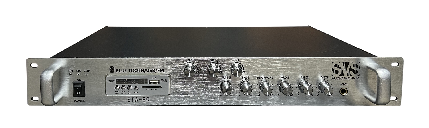 SVS Audiotechnik STA-80 Микшер-усилитель для систем Public Address в Тюмени