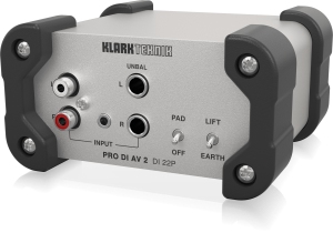 Klark Teknik DI 22P пассивный стерео директ-бокс в Тюмени