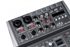 SVS Audiotechnik mixers AM-4 DSP Аналоговый микшерный пульт, 4-канала в Тюмени